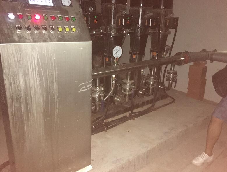 淺談全自動供水設備水泵電機發熱的現象